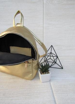 Золотий рюкзак handmade5 фото