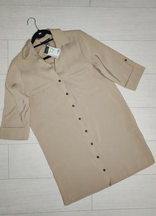 Нове плаття-сорочка від primark з накладними карманами2 фото