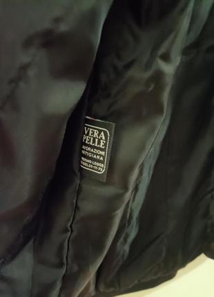 Мужская куртка кожаная лежанка vera pelle6 фото