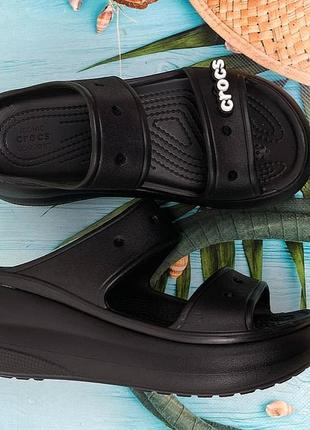 Жіночі сандаліі classic crush sandal black чорні у наявності усі розміри