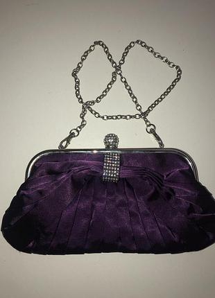 Шелковый клатч
