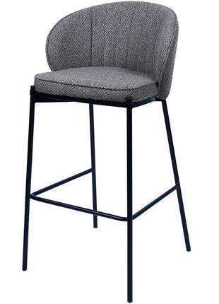 Laguna стілець напівбарний сірий графіт1 фото
