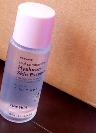 Hanskin real complexion hyaluron skin essence 30 ml увлажняющая гиалуроновая эссенция2 фото