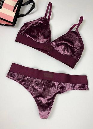 Комплект белья victoria ́s secret &amp; pink