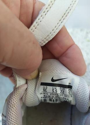 Кроссовки для девочки, размер 22,nike 10