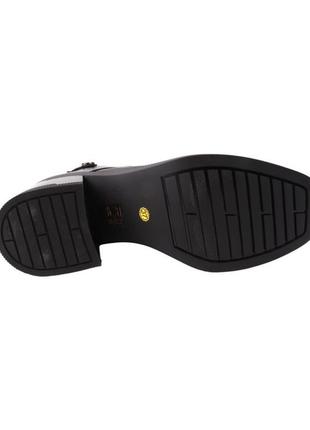 Туфли женские erisses черные натуральная лаковая кожа, 34