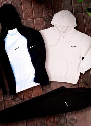 Качественный❤️мужской nike спортивный костюм 4 в 1 худи+худи+футболка+брюки
❤️ твой идеальный повседневный костюм в котором удобно и стильно.7 фото