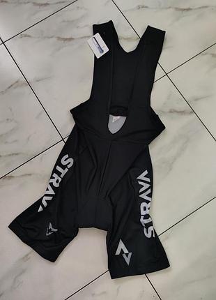 Велошорти трико чоловічі strava pro team джерсі 2xl-3xl (54)