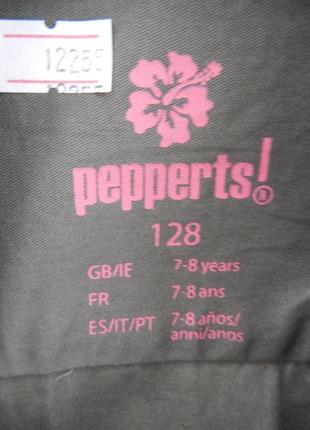 Новая рубашка на девочку pepperts. германия, р.128, 7-8 лет4 фото