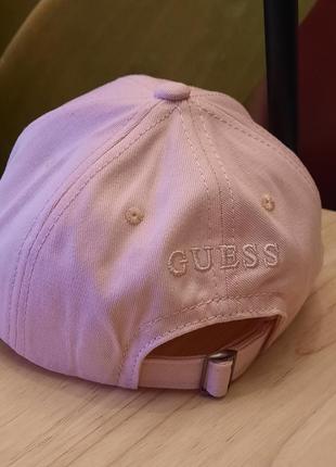 Кепка бейсболка пудра в стиле гес гесс guess3 фото