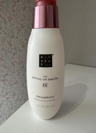 Шампунь rituals, the ritual of sakura shampoo, нова покращена формула