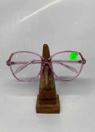 Окуляри -1,5 зі скляними лінзами у пластиковій оправі, жіночі мінус 1,5 !!!1 фото