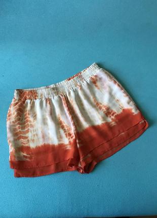 Шорты шифон двойные