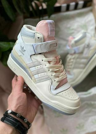 Adidas forum '84 high
•beige pink•