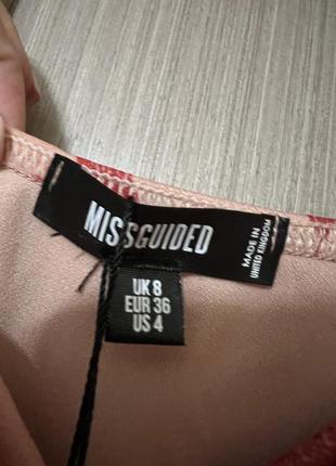 Новое! платье в цветочный принт missguided6 фото