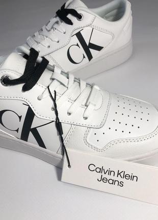 Кроссовки кожаные оригинал calvin klein4 фото