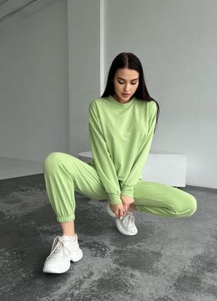 Костюм спортивный двунитка цвета2 фото