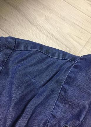 Легкое джинсовое платье р.м5 фото