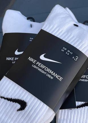 Шкарпетки nike performance високі 38-41    42-465 фото