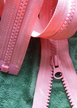Молния/змейка/застібка/блискавка/розовая/трактор тип №5 80см. 1 бег. разъемная