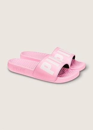 Сланцы шлепанцы розовые victoria’s secret pink оригинал