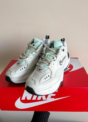 Женские кроссовки nike m2k tekno white mint 36-37-39-409 фото