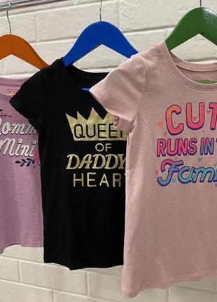 Футболка для девочки (набор 3 штуки)