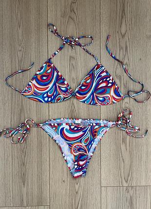 Купальник з принтом shein 🛍️1+1=3🛍️