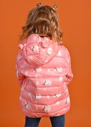 Куртка детская демисезонная для девочки 2-7лет6 фото
