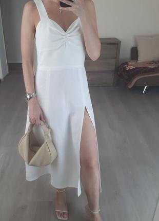Сукня з льону uterque2 фото