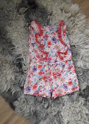 Квітковий ромпер primark на дівчинку