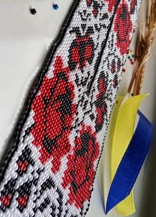 Гердан герданы украшения из бисера ожерелье бисер