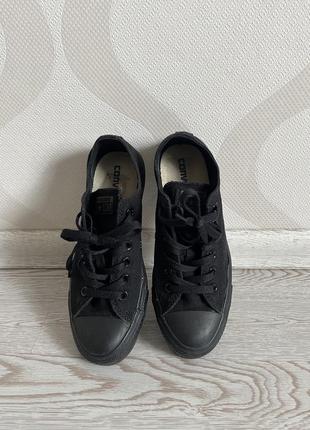 Converse total black3 фото