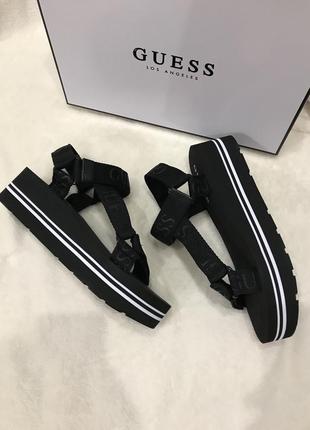 Босоножки avin от guess на платформе4 фото