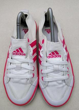 Кеди кросівки мокасини оригінал adidas 35р3 фото
