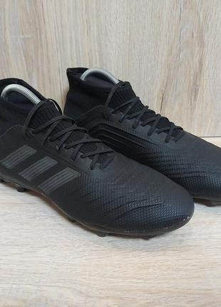 Футбольные бутсы с носком adidas predator 18.1 fg оригинал