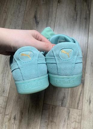 Женские кроссовки puma suede heart2 фото