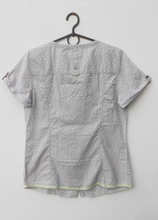 Бавовняна сорочка з коротким рукавом2 фото