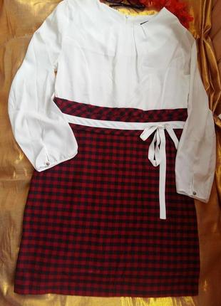 Стильное нарядное платье юбилей офис 48-50-52р.3 фото
