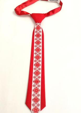 Краватка вишиванка.  дитяча краватка патріотична1 фото