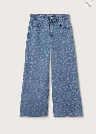 Трендові широкі джинси кюлоти mango5 фото
