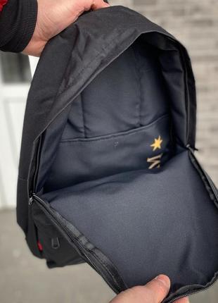 Спортивний чорний рюкзак портфель4 фото