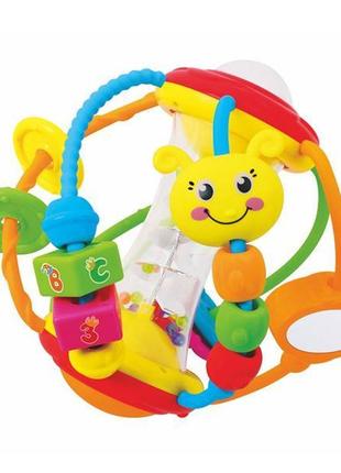 Брязкальце hola toys веселий м'ячик (a929)