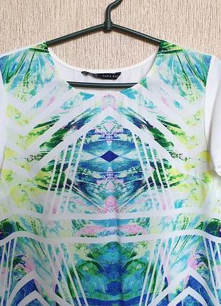 Легке, яскраве, красиве плаття від zara basic2 фото