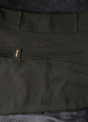 Женская юбка черная офисная/школьная