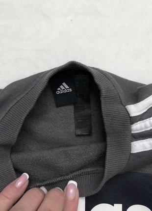 Свитшот, джемпер, кофта adidas оригинал на мальчика 3-4 года6 фото