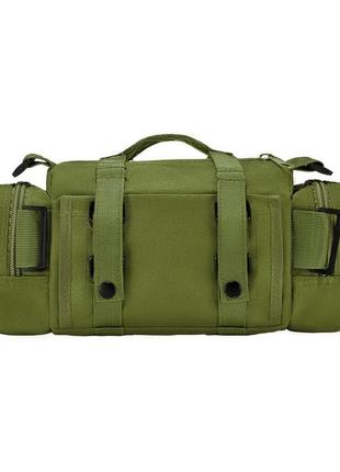 Подсумок, тактическая сумка, с ремнем на плечо 5 литров, кордура8 фото