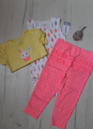 Наборчик для девочки carter's картерс