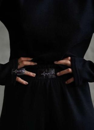 Продам костюм теплий українського бренду чорний3 фото