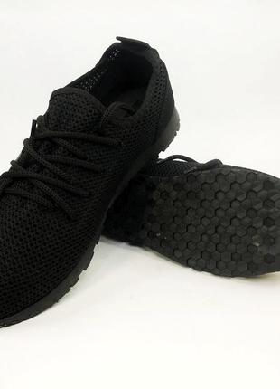 Базовые черные мужские кроссовки текстиль весенние мужские кроссовки из ткани дышащие мужские кроссовки лето8 фото